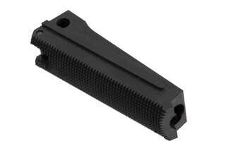Nighthawk Custom 1911 mainspring housing for government models is machined from carbon steel